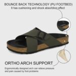 ⁦سنترينو شباشب مبطنة للرجال 7311 | بطانة من البولي يوريثان على وسادة القدم | تقنية ارتداد الظهر | مريحة وخفيفة الوزن | شبشب فليب فلوب مقاوم للماء للاستخدام اليومي للرجال والاولاد⁩ - الصورة ⁦4⁩