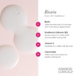 ⁦بخاخ شعر ادفانسد كلينيكالز لزيادة الكثافة واللمعان، تركيبة مغذيّة لفك تشابك الشعر للشعر الناعم أو التالف أو المجعد، يدعم صحة فروة الرأس لشعر قوي كثيف، 237 مل⁩ - الصورة ⁦4⁩