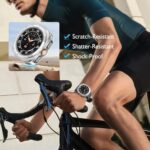 ⁦TERRIFI عبوة من 4 قطع جراب متوافق مع ساعة سامسونج جالاكسي الترا 47 ملم 2024، غطاء حماية واقي رفيع من مادة TPU الناعمة الممتازة مطلي، أسود، ذهبي وردي، شفاف، فضي⁩ - الصورة ⁦3⁩