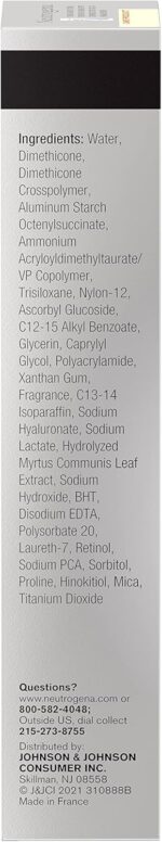 ⁦نيوتريجينا سيروم تصحيح البقع الداكنة من رابيد تون ريبير مع حمض الهيالورونيك والريتينول وفيتامين سي، مصل الريتينول اليومي المضاد للتجاعيد ومصحح البقع الداكنة لتفتيح وتوحيد اللون، 1 اونصة⁩ - الصورة ⁦12⁩