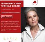 ⁦كريم Lifij NOWRINKLE المضاد للتجاعيد للنساء، مرطب مضاد للشيخوخة وكريم كولاجين لشد البشرة للوجه - مزيل التجاعيد وعناية بالبشرة مضادة للشيخوخة (30 مل)⁩ - الصورة ⁦2⁩