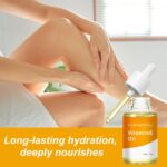 ⁦زيت فيتامين E العضوي للبشرة والشعر والاظافر والوجه، مرطب طبيعي يحسن الملمس ويعزز المرونة ويقلل من البهتان وعلامات الشيخوخة، مثالي للاستخدام اليومي⁩ - الصورة ⁦6⁩