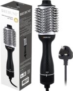 ريبون RE-2126B مصفف شعر 1300 واط بإيقاف تشغيل تلقائي عند ارتفاع درجة الحرارة، شعيرات مفرزة خالية من التشابك، رؤوس مدببة مع ثلاثة إعدادات للهواء البارد والساخن