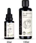 ⁦اروما تييرا زيت نبتة سانت جونز (عضوي معتمد) - يخفف آلام العضلات والأعصاب ويعزز الشفاء ويخفف الندوب ويهدئ البشرة المتهيجة - 30 مل⁩ - الصورة ⁦7⁩