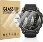 ديروت 4 قطع من واقي شاشة جارمين فينيكس 8 51 ملم من الزجاج المقسى، شاشة HD مضادة للخدش خالية من الفقاعات لجارمين فينيكس 8 51 ملم حماية