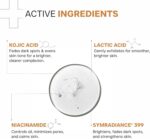 ⁦ديرماتتش حمض الكوجيك 2% سيروم | الأفضل لمعالجة فرط التصبغ وتفاوت لون البشرة | للرجال والنساء على حد سواء | 30.00 مل (عبوة من قطعة واحدة)⁩ - الصورة ⁦3⁩