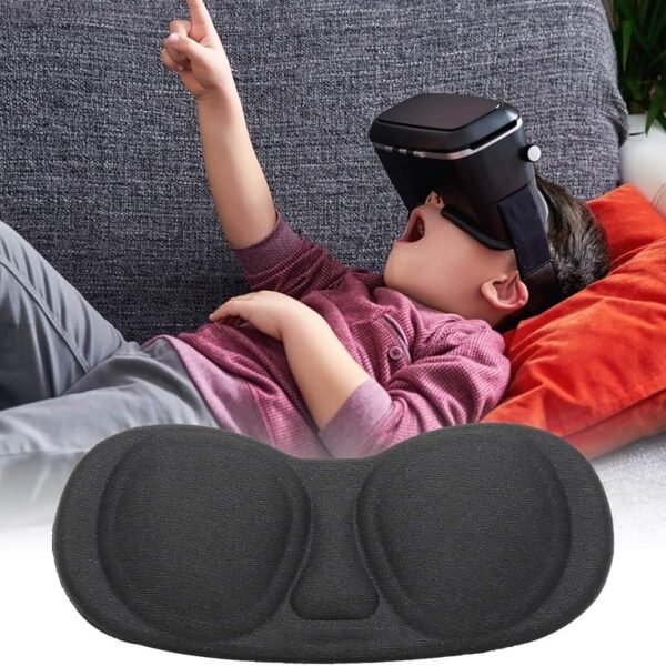 سكيدو غطاء حماية لعدسة الواقع الافتراضي مقاوم للغبار والخدش متوافق مع ملحقات الواقع الافتراضي اوكيولوس كويست 2