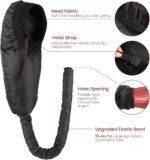 ⁦ملحق مجفف الشعر بغطاء للرأس، قبعة ترطيب عميق كبيرة جداً قابلة للتعديل مع حزام مطاطي، قبعة حرارية احترافية للتجفيف لعناية وتصفيف الشعر الطبيعي المجعد المُتنوع الملمس⁩ - الصورة ⁦3⁩