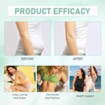 ⁦رقع نانو جي آي بي جي إل بي-1 من لبويلوف® مكونة من 4 قطع، رقع لشد البشرة والعناية بتشكيل الجسم للنساء والفتيات، مكونات طبيعية 100%، آمنة وفعالة، مناسبة لجميع أنواع البشرة⁩ - الصورة ⁦5⁩