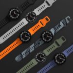 ⁦كييس جييف متوافق مع سوار ساعة سامسونج جالكسي 7/6 /ساعة جالكسي 6 كلاسيكية 43 ملم/ساعة جالكسي 5/ساعة جالكسي 5 برو 45 ملم/سوار ساعة جالكسي 4، سوار سيليكون ناعم بدون فجوات لساعة سامسونج 6 للرجال والنساء⁩ - الصورة ⁦7⁩