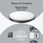 ⁦انكر قاعدة شحن لاسلكية 3 في 1، متوافقة مع شاحن ماج سيف، حامل لاسلكي 15 واط معتمد من كيو اي 2، لايفون 17/16، ايربودز برو، ابل ووتش الترا (شاحن USB C وكابل متضمن)⁩ - الصورة ⁦8⁩