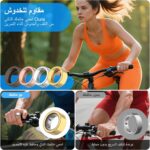 ⁦4 عبوات من الغلاف الواقي من مادة البولي يوريثين الحراري للجيل الرابع من خاتم اورا الجيل الرابع، غلاف واقي مقاوم للخدوش والصدمات للجيل الرابع من خاتم اورا الجيل الرابع، للرجال والنساء (M-8#)⁩ - الصورة ⁦3⁩