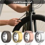 ⁦4 عبوات من الغلاف الواقي من مادة البولي يوريثين الحراري للجيل الرابع من خاتم اورا الجيل الرابع، غلاف واقي مقاوم للخدوش والصدمات للجيل الرابع من خاتم اورا الجيل الرابع، للرجال والنساء (M-8#)⁩ - الصورة ⁦7⁩