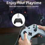 ⁦كيبل شحن سريع متعدد لشاحن ساعة ابل، شاحن ايفون، [اساسيات السفر 3 في 2] كيبل USB A/Type C/لايتنينج لساعة اي ووتش الترا/SE/10-2، ايفون 16-11، جالكسي S25-21، ايباد، 1.2 متر⁩ - الصورة ⁦8⁩