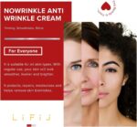 ⁦كريم Lifij NOWRINKLE المضاد للتجاعيد للنساء، مرطب مضاد للشيخوخة وكريم كولاجين لشد البشرة للوجه - مزيل التجاعيد وعناية بالبشرة مضادة للشيخوخة (30 مل)⁩ - الصورة ⁦5⁩