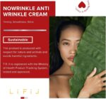 ⁦كريم Lifij NOWRINKLE المضاد للتجاعيد للنساء، مرطب مضاد للشيخوخة وكريم كولاجين لشد البشرة للوجه - مزيل التجاعيد وعناية بالبشرة مضادة للشيخوخة (30 مل)⁩ - الصورة ⁦6⁩