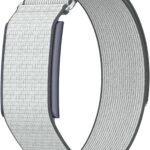 الرحلة الجديدة سوار حلقي من النايلون متوافق مع سوار امازفيت هيليو، سوار رياضي ناعم جيد التهوية مع تصميم تراكب لسوار امازفيت هيليو، جهاز تتبع اللياقة البدنية