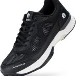 فيتفيل حذاء بيكل بول عريض للرجال، حذاء تنس رياضي لجميع الملاعب وكرة المضرب، حذاء رياضي لدعم قوس القدم وصندوق عريض عند الاصابع