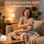 ⁦KALEDE Exfoliating Coconut Body Scrub for Tan Removal & Soft-Smooth Skin | For Women & Men | De-Tan Bathing Scrub with Coconut Oil, Removes Dirt & Dead Skin from Neck, Knees, Elbows & Arms - 200gm⁩ - الصورة ⁦9⁩