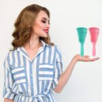 ⁦فرشاة فك تشابك الشعر فليكس من اي زد فرشاة لفك تشابك الشعر المجعد للشعر المبلل والشعر المموج والملتف 4c للشعر الاسود الطبيعي⁩ - الصورة ⁦6⁩