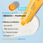 ⁦كريم حماية من الشمس من اكوا ريلاكسينج بعامل وقاية من اشعة الشمس 50+ PA+++، 50 مل - للعناية بالبشرة الكورية للحماية من الاشعة فوق البنفسجية بدون صبغة بيضاء، خفيف الوزن وغير دهني، واقي شمس مرطب⁩ - الصورة ⁦3⁩