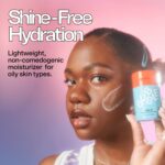 ⁦مرطب الوجه المتوازن ليفل اب من بابل سكين كير - مرطب جل مرطب مركب من الزنك بي سي ايه + نياسيناميد لتحسين الملمس والإشراق - للعناية بالبشرة الدهنية أو المختلطة (50 مل)⁩ - الصورة ⁦4⁩