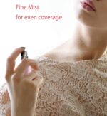 ⁦اليكدون زجاجات عطر قابلة لاعادة الملء، زجاجات بخاخ عطر سعة 6 مل، 3 قطع صغيرة محمولة للسفر، زجاجة بخاخ فارغة للمحفظة وشنطة اليد والجيب والامتعة (اسود فضي بينك)⁩ - الصورة ⁦4⁩