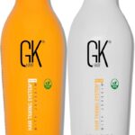 جي كيه هير مجموعة شامبو وبلسم كيراتين كولور شيلد من جلوبال (22 اونصة سائلة/650 مل) - تنظيف عميق وحماية من الحرارة للشعر المجعد الجاف والتالف والمجعد - خالي من الكبريتات