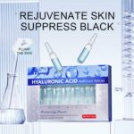 ⁦LBOYLOVE® مصل أمبولات حمض الهيالورونيك، 7 قطع من سيروم حمض الهيالورونيك المركز للوجه للنساء والرجال، ترطيب عميق، مضاد للشيخوخة وتنعيم التجاعيد، سيروم للوجه للعناية بالبشرة لجميع أنواع البشرة، 7 × 2 مل⁩ - الصورة ⁦3⁩