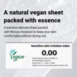 ⁦ميديهيل افضل قناع وجه اساسي كوري من الهيالورونات ووترميد - اقنعة ورقية مرطبة ومرطبة مع هيالو اكتيف 3 مرات لجميع انواع البشرة (4 قطع)⁩ - الصورة ⁦4⁩