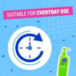 ⁦غسول الوجه اليومي من كلين آند كلير للتحكم في اللمعان، غني بمستخلصات الليمون والفواكه، يحافظ على البشرة منتعشة وخالية من اللمعان، 150 مل⁩ - الصورة ⁦5⁩