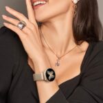 ⁦جيك سوار معدني متوافق مع ساعة جالكسي 8 باند 40 ملم 44 ملم / ساعة جالكسي 8 كلاسيك 46 ملم، سوار مغناطيسي بحلقة ميلانو من الستانلس ستيل لساعة سامسونج 8 للرجال والنساء⁩ - الصورة ⁦2⁩