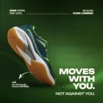 ⁦حذاء تنس الريشة بريز للرجال من ايفين | حذاء تنس الريشة بدون علامات | حذاء تنس الريشة خفيف الوزن ومتين | مثالي ايضا لتنس الطاولة الاسكواش والكرة الطائرة وكرة السلة والرياضات الداخلية⁩ - الصورة ⁦4⁩