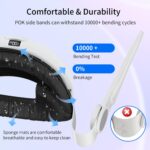 ⁦حزام راس لكويست 3 اس مع بطارية 6000 مللي امبير في الساعة: حزام قابل للتعديل لسوار كويست 3 اس ايليت مع بطارية، ملحقات الواقع الافتراضي البديلة المريحة⁩ - الصورة ⁦3⁩