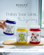 ⁦مقشر الجسم والقدم باللافندر والسكر من ميدسباكلينيك، 500 جرام⁩ - الصورة ⁦4⁩