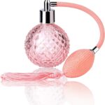 لاموتور زجاجة بخاخ عطر فينتاج سعة 100 مل، زجاجة عطر كلاسيكية قابلة لاعادة الملء مع شرابة طويلة