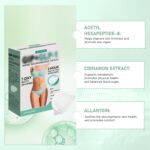 ⁦رقع نانو جي آي بي جي إل بي-1 من لبويلوف® مكونة من 4 قطع، رقع لشد البشرة والعناية بتشكيل الجسم للنساء والفتيات، مكونات طبيعية 100%، آمنة وفعالة، مناسبة لجميع أنواع البشرة⁩ - الصورة ⁦4⁩