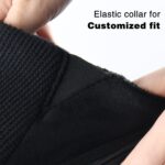 ⁦شبشب منزلي مريح للرجال بتصميم مفتوح عند الاصابع مصنوع من الميموري فوم، شبشب داخلي مريح سهل الارتداء وجيد التهوية ومضاد للانزلاق وناعم وخفيف الوزن لغرفة النوم والمنزل⁩ - الصورة ⁦3⁩