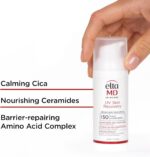 ⁦واقي شمس للوجه من التاماد لتجديد البشرة مع اكسيد الزنك، معدني بالكامل، آمن للبشرة الحساسة بعامل حماية من الشمس 50⁩ - الصورة ⁦8⁩