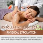 ⁦KALEDE Exfoliating Coconut Body Scrub for Tan Removal & Soft-Smooth Skin | For Women & Men | De-Tan Bathing Scrub with Coconut Oil, Removes Dirt & Dead Skin from Neck, Knees, Elbows & Arms - 200gm⁩ - الصورة ⁦6⁩