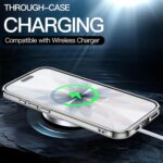 ⁦جيتك حافظة حماية لهاتف ايفون 17 مقاس 6.3 بوصة، غطاء ممتص للصدمات مضاد للاصفرار، ظهر شفاف مضاد للخدش (شفاف)⁩ - الصورة ⁦5⁩