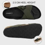 ⁦سنترينو شباشب مبطنة للرجال 7311 | بطانة من البولي يوريثان على وسادة القدم | تقنية ارتداد الظهر | مريحة وخفيفة الوزن | شبشب فليب فلوب مقاوم للماء للاستخدام اليومي للرجال والاولاد⁩ - الصورة ⁦6⁩