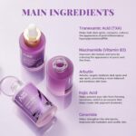 ⁦أنا روى سيروم حمض الترينزاميك بنسبة 10% مع النياسيناميد وحمض الكوجيك والأربوتين والسيراميد، لتوازن لون البشرة 1.05 أونصة سائلة⁩ - الصورة ⁦3⁩