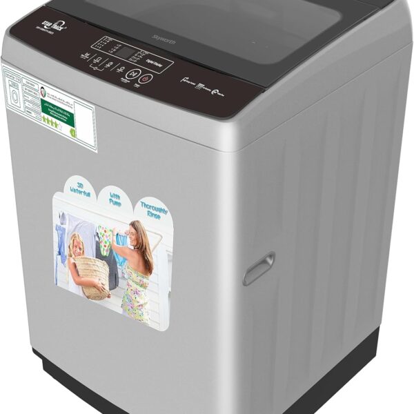 ستار تريك غسالة تحميل علوي أوتوماتيك 13 كجم، توفير طاقة بتصنيف 4 نجوم من ESMA، لون فضي، موديل SW-1300ATTQ1-SK(T) [ضمان شامل لمدة عام]