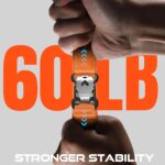 ⁦سوار ساعة سهل التركيب من النايلون المتين متوافق مع ساعة جارمين 26 ملم بمشبك على شكل حرف V متوافق مع فينيكس 8 E 51 ملم/7X 6X برو/5X بلس/3 اتش ار/تاكتيكس/ديسنت/اندورو/انستينكت 2X/ كواتيكس 3⁩ - الصورة ⁦4⁩