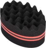 ⁦كريفوكت مشط ملفوف افريقي، اسفنجة شعر بفتحات كبيرة، فرشاة اسفنجية ناعمة للشعر للرجال والنساء لتجعيد الشعر⁩ - الصورة ⁦8⁩