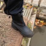 ⁦حذاء شتوي للرجال من كنيكس ماكس، حذاء ثلج مبطن دافئ، حذاء شتوي مع مادة خارجية مقاومة للماء ونعل غير قابل للانزلاق، مناسب لموسم الثلج في الشتاء⁩ - الصورة ⁦7⁩