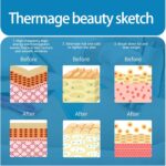 ⁦جهاز نحت الجسم من كيو اس جولي، جهاز تنحيف الجسم مع سبا منزلي للعناية بالبشرة مع 3 رؤوس تدليك يستخدم للوجه والذراع والخصر والبطن والساق والورك⁩ - الصورة ⁦3⁩