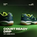 ⁦حذاء تنس الريشة بريز للرجال من ايفين | حذاء تنس الريشة بدون علامات | حذاء تنس الريشة خفيف الوزن ومتين | مثالي ايضا لتنس الطاولة الاسكواش والكرة الطائرة وكرة السلة والرياضات الداخلية⁩ - الصورة ⁦6⁩