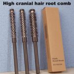 ⁦مجموعة امشاط احترافية دائرية لتصفيف الشعر والشارب للرجال والنساء - ادوات تصفيف الشعر واللحية لتجعيد الشعر وتكثيف وتشكيل اللحية وتنعيمها ورفعها وتصفيفها⁩ - الصورة ⁦7⁩